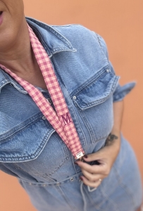 Lanyard personalizado rosa blush